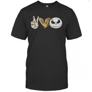 Peace Love Jack Skeleton T-Shirt